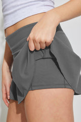 Flared Solid Skater Skirt | Dress In Beauty Flared Solid Skater Skirt | Dress In Beauty