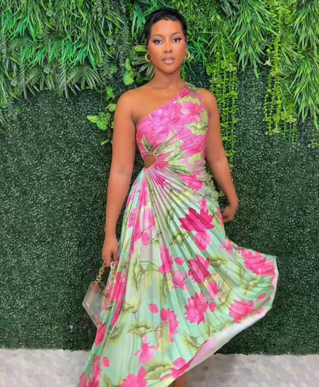 Amanda Pleated Cut-out Midi Dress | Dress In Beauty Amanda Pleated Cut-out Midi Dress | Dress In Beauty