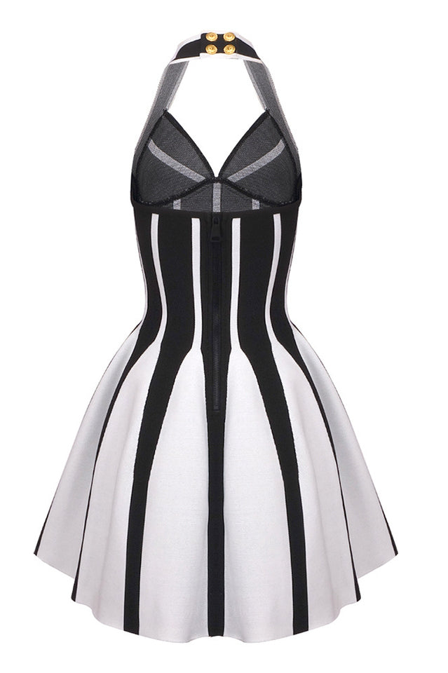 Halter Neck Knit Mini Dress | Dress In Beauty Halter Neck Knit Mini Dress | Dress In Beauty