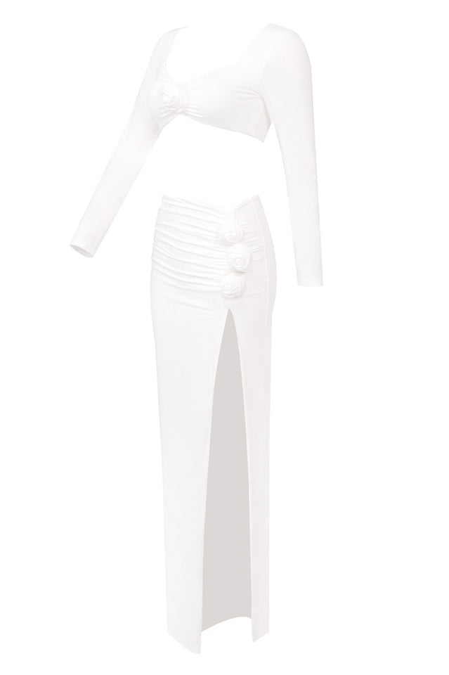 Rose High Split Maxi Dress | Dress In Beauty Rose High Split Maxi Dress | Dress In Beauty