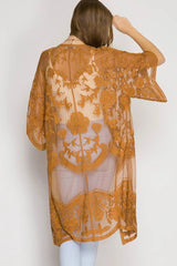 Hollow Out Lace Kimono Cover Up | Dress In Beauty Hollow Out Lace Kimono Cover Up | Dress In Beauty