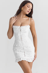 Marlene Broderie Anglais Mini Dress | Dress In Beauty Marlene Broderie Anglais Mini Dress | Dress In Beauty