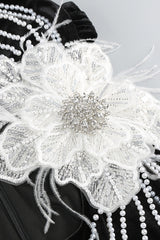 One Sleeve Pearl Floral Maxi Velvet Dress | Dress In Beauty One Sleeve Pearl Floral Maxi Velvet Dress | Dress In Beauty