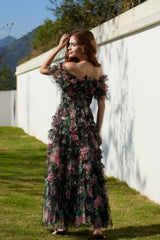 Nola Ruched Floral Maxi Dress | Dress In Beauty Nola Ruched Floral Maxi Dress | Dress In Beauty