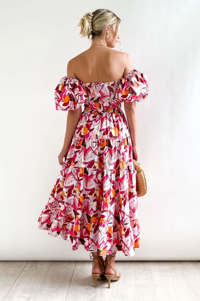 Flossy Midi Dress | Dress In Beauty Flossy Midi Dress | Dress In Beauty