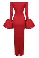 Talia Oversized-Cuffs Gown | Dress In Beauty Talia Oversized-Cuffs Gown | Dress In Beauty