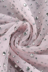 Brenden Pink Crystal Lace Midi Dress | Dress In Beauty Brenden Pink Crystal Lace Midi Dress | Dress In Beauty