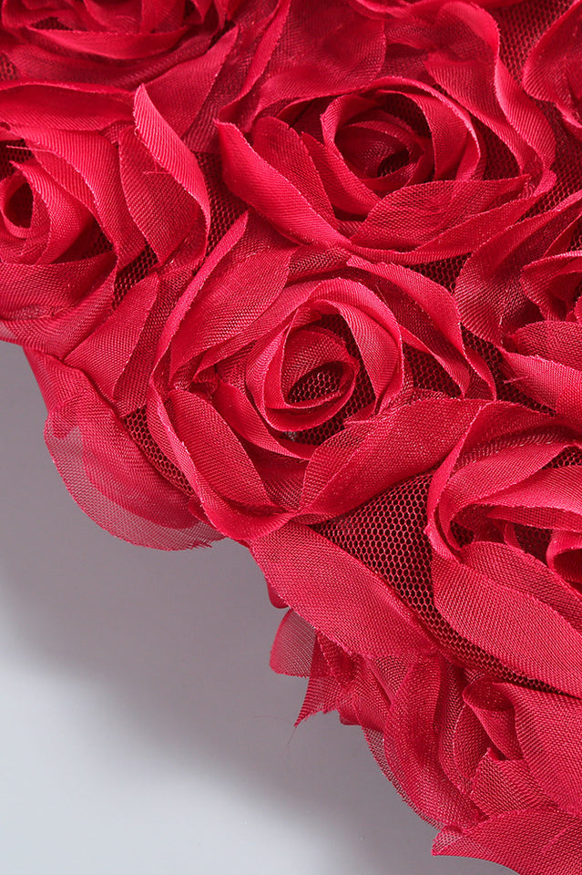 Strapless Corset Floral A Line Dress | Dress In Beauty Strapless Corset Floral A Line Dress | Dress In Beauty