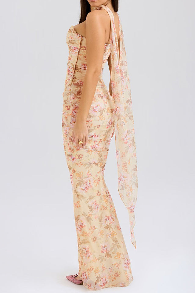 Hallie Corset With Neck Scarf + Skirt Set | Dress In Beauty Hallie Corset With Neck Scarf + Skirt Set | Dress In Beauty