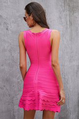 Violeta Layered A-Line Bodycon Dress | Dress In Beauty Violeta Layered A-Line Bodycon Dress | Dress In Beauty