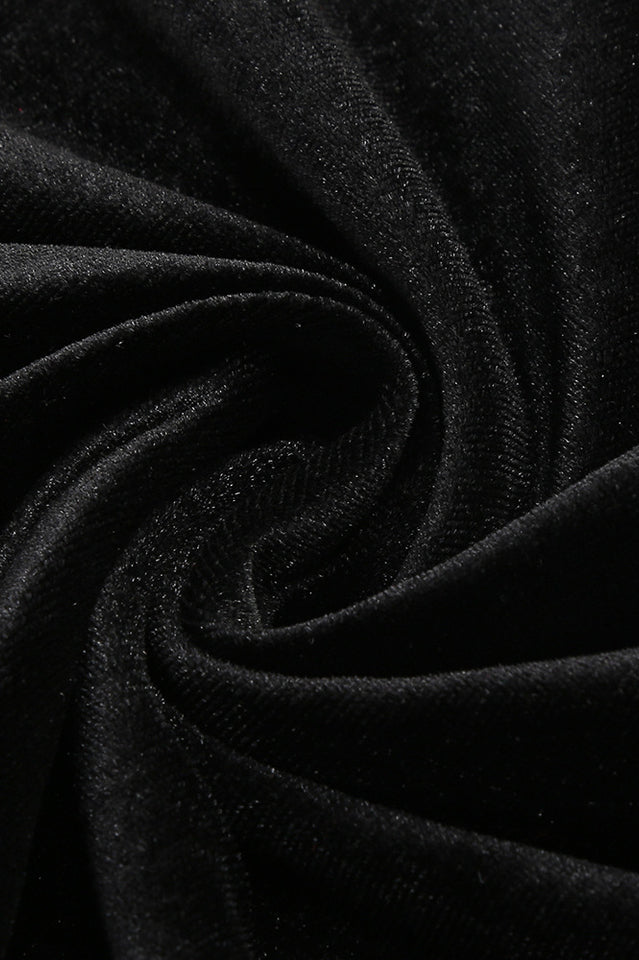 One Sleeve Pearl Floral Maxi Velvet Dress | Dress In Beauty One Sleeve Pearl Floral Maxi Velvet Dress | Dress In Beauty