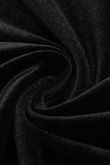 One Sleeve Pearl Floral Maxi Velvet Dress | Dress In Beauty One Sleeve Pearl Floral Maxi Velvet Dress | Dress In Beauty