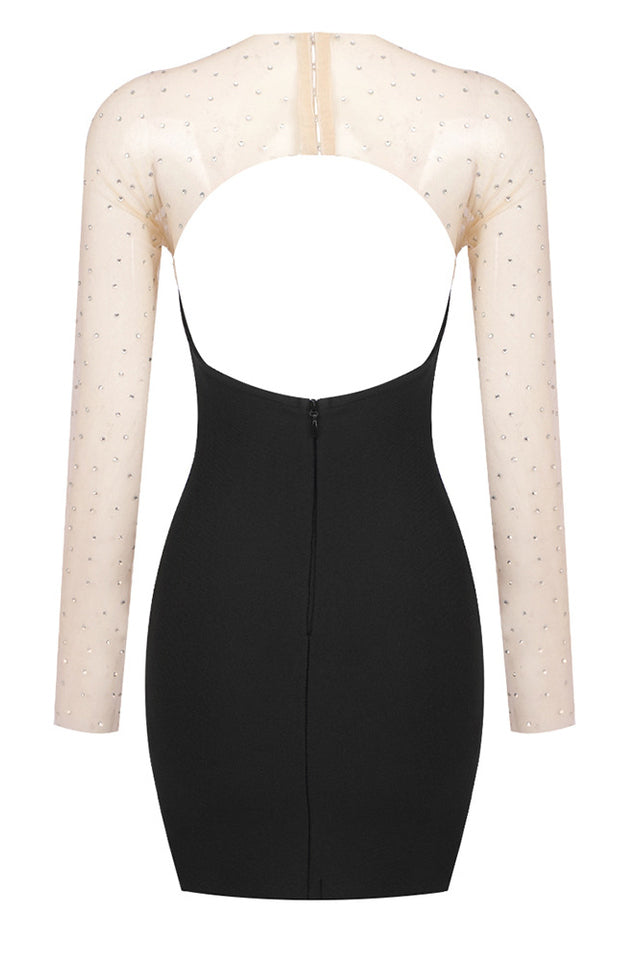 Aarohi Crystal Mesh Mini Dress | Dress In Beauty Aarohi Crystal Mesh Mini Dress | Dress In Beauty