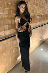 Melina Sexy Halter Wine Dress | Dress In Beauty Melina Sexy Halter Wine Dress | Dress In Beauty