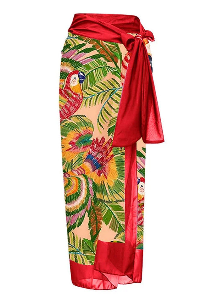 3D Flower One Piece Swimsuit & Skirt Set | Dress In Beauty 3D Flower One Piece Swimsuit & Skirt Set | Dress In Beauty