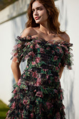 Nola Ruched Floral Maxi Dress | Dress In Beauty Nola Ruched Floral Maxi Dress | Dress In Beauty