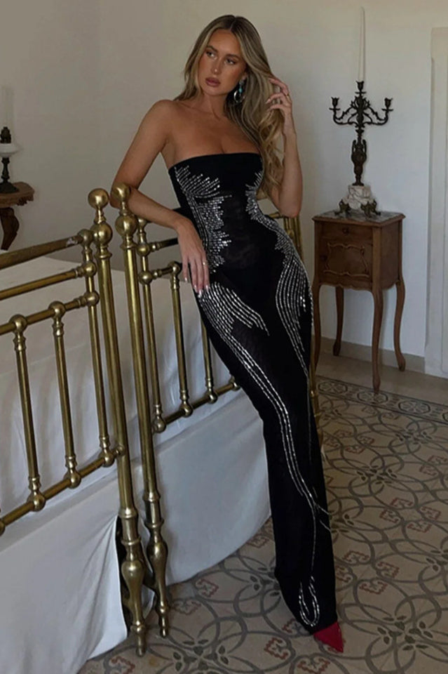 Disturbia Embellished Maxi Dress | Dress In Beauty Disturbia Embellished Maxi Dress | Dress In Beauty