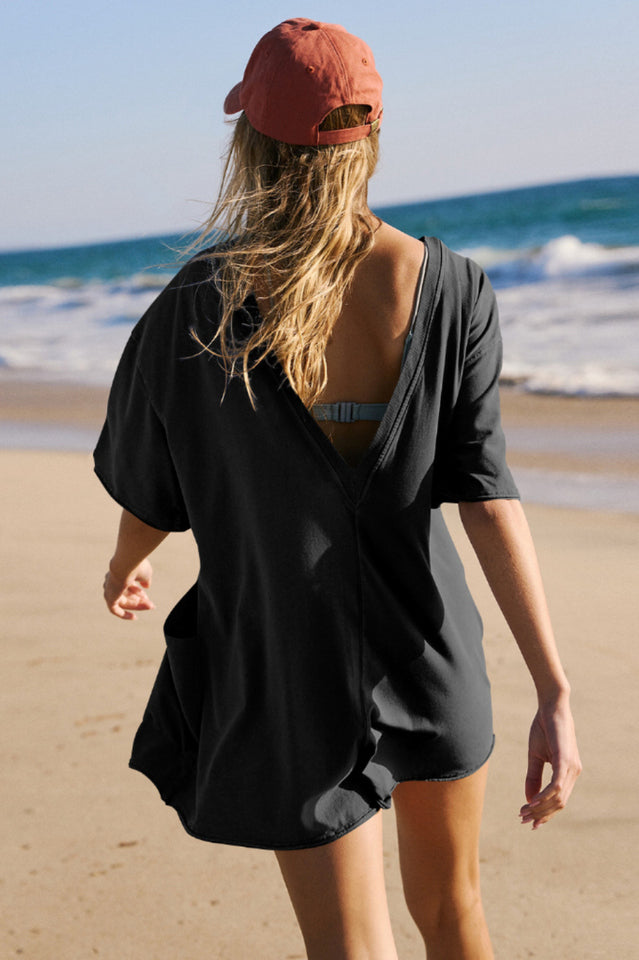 Koton Boat Neck Playsuit | Dress In Beauty Koton Boat Neck Playsuit | Dress In Beauty