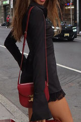 Lace Shirt Minidress | Dress In Beauty Lace Shirt Minidress | Dress In Beauty