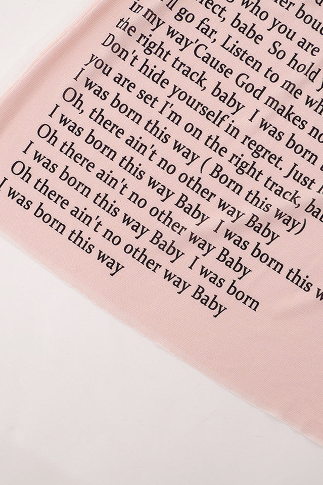 Born this Way Sleeveless Top | Dress In Beauty Born this Way Sleeveless Top | Dress In Beauty