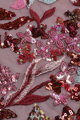 Buz Sequin Flower Embroidery Maxi Dress | Dress In Beauty Buz Sequin Flower Embroidery Maxi Dress | Dress In Beauty