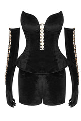 Sahara Tube Top +Shorts 3 Piece Set | Dress In Beauty Sahara Tube Top +Shorts 3 Piece Set | Dress In Beauty