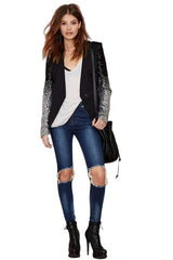 Blazer With Sequins Sleeve | Dress In Beauty Blazer With Sequins Sleeve | Dress In Beauty