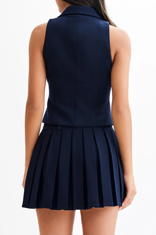 Mura Pleated Mini Skirt Set | Dress In Beauty Mura Pleated Mini Skirt Set | Dress In Beauty