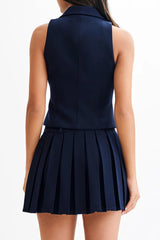 Mura Pleated Mini Skirt Set | Dress In Beauty Mura Pleated Mini Skirt Set | Dress In Beauty