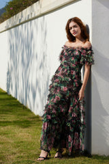 Nola Ruched Floral Maxi Dress | Dress In Beauty Nola Ruched Floral Maxi Dress | Dress In Beauty