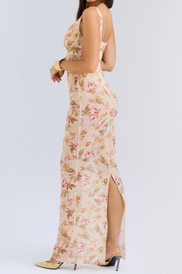 Robina Floral Bustier Bodice Gown | Dress In Beauty Robina Floral Bustier Bodice Gown | Dress In Beauty