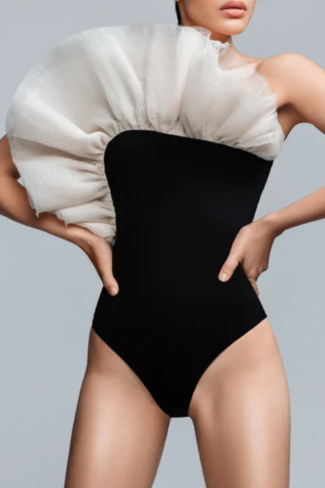 Exaggerated 3D Flower One Piece Swimsuit | Dress In Beauty Exaggerated 3D Flower One Piece Swimsuit | Dress In Beauty