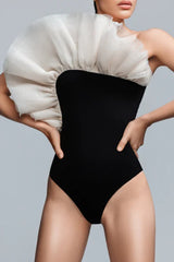 Exaggerated 3D Flower One Piece Swimsuit | Dress In Beauty Exaggerated 3D Flower One Piece Swimsuit | Dress In Beauty