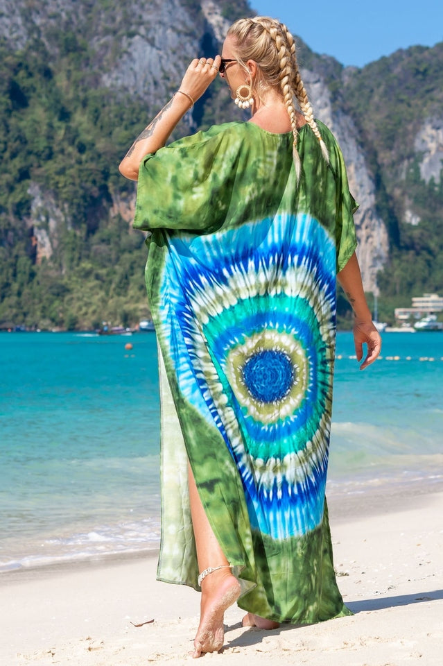 Tropical Pattern Kimono Blouse ( 29 Colors ) | Dress In Beauty Tropical Pattern Kimono Blouse ( 29 Colors ) | Dress In Beauty