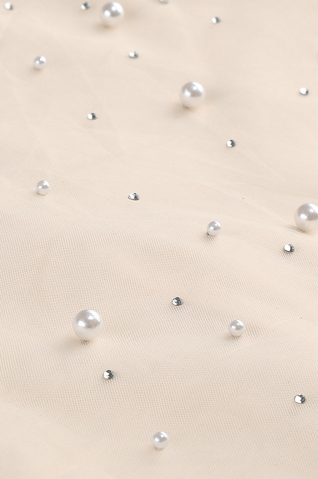 Pearl Crystal Side Cut Out Maxi Dress | Dress In Beauty Pearl Crystal Side Cut Out Maxi Dress | Dress In Beauty