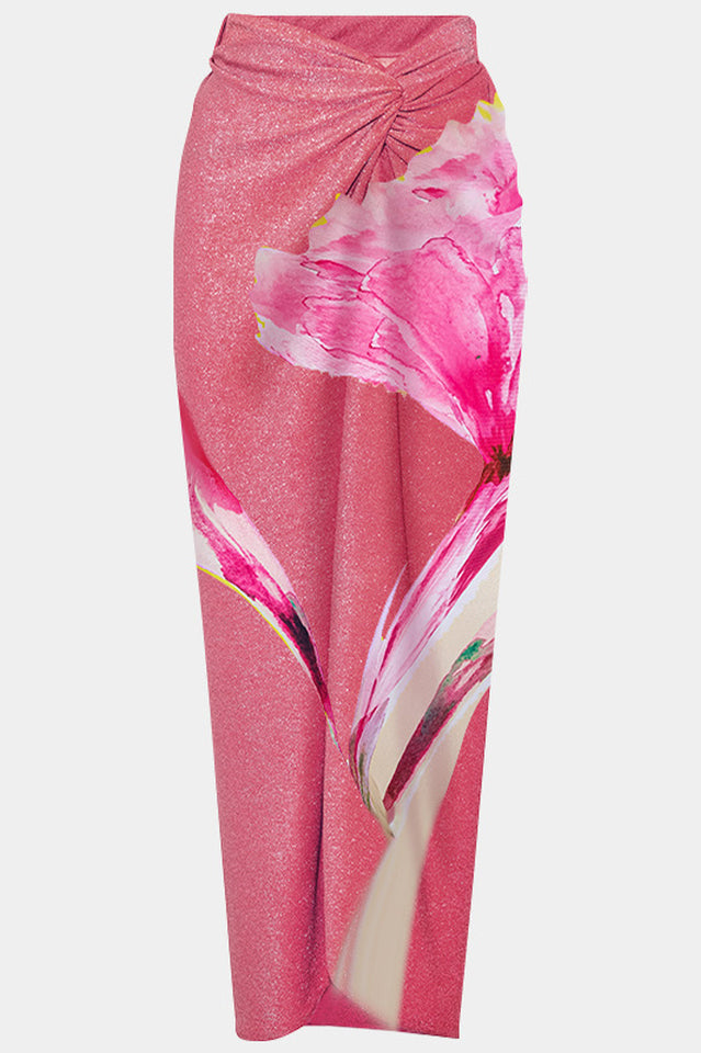 3D Flower One Shoulder Swimsuit & Skirt Set | Dress In Beauty 3D Flower One Shoulder Swimsuit & Skirt Set | Dress In Beauty