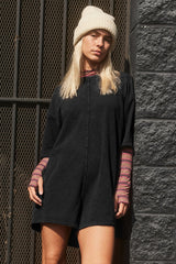 Koton Boat Neck Playsuit | Dress In Beauty Koton Boat Neck Playsuit | Dress In Beauty