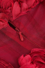 Strapless Corset Floral A Line Dress | Dress In Beauty Strapless Corset Floral A Line Dress | Dress In Beauty