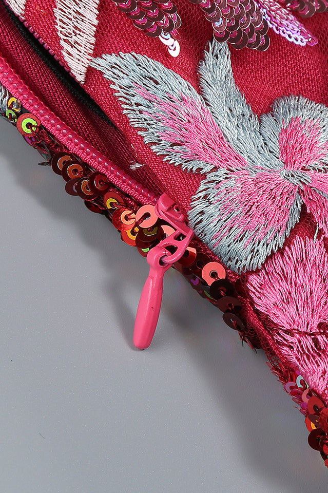 Buz Sequin Flower Embroidery Maxi Dress | Dress In Beauty Buz Sequin Flower Embroidery Maxi Dress | Dress In Beauty