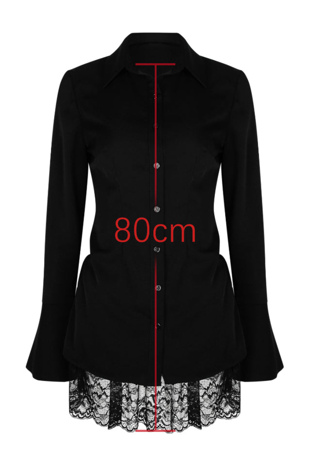 Lace Shirt Minidress | Dress In Beauty Lace Shirt Minidress | Dress In Beauty