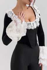 Jacinda Velvet Lace Tunic Top | Dress In Beauty Jacinda Velvet Lace Tunic Top | Dress In Beauty