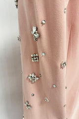 Crystal Cape Sleeve Maxi Dress Crystal Cape Sleeve Maxi Dress