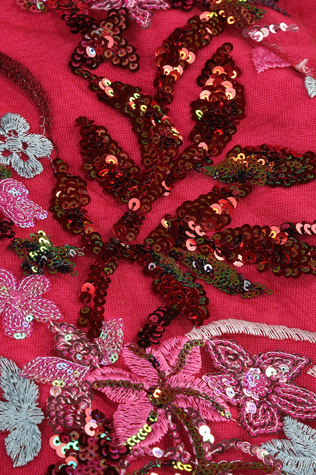 Buz Sequin Flower Embroidery Maxi Dress | Dress In Beauty Buz Sequin Flower Embroidery Maxi Dress | Dress In Beauty