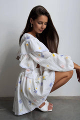 Ruffled Strawberry Print Skirt Set | Dress In Beauty Ruffled Strawberry Print Skirt Set | Dress In Beauty