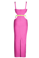 Strappy Metal Trim Cut Out Maxi Dress | Dress In Beauty Strappy Metal Trim Cut Out Maxi Dress | Dress In Beauty