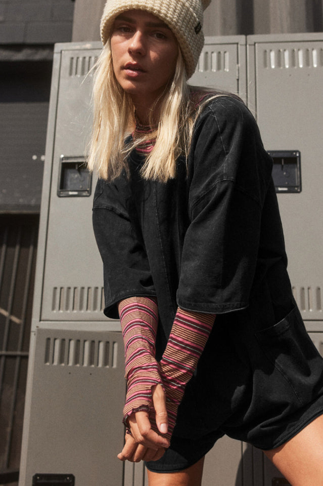 Koton Boat Neck Playsuit | Dress In Beauty Koton Boat Neck Playsuit | Dress In Beauty