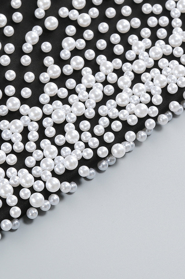 Perla Strapless Pearl Beaded Maxi Dress | Dress In Beauty Perla Strapless Pearl Beaded Maxi Dress | Dress In Beauty