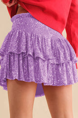 Sequin Darling Tiered Shorts | Dress In Beauty Sequin Darling Tiered Shorts | Dress In Beauty