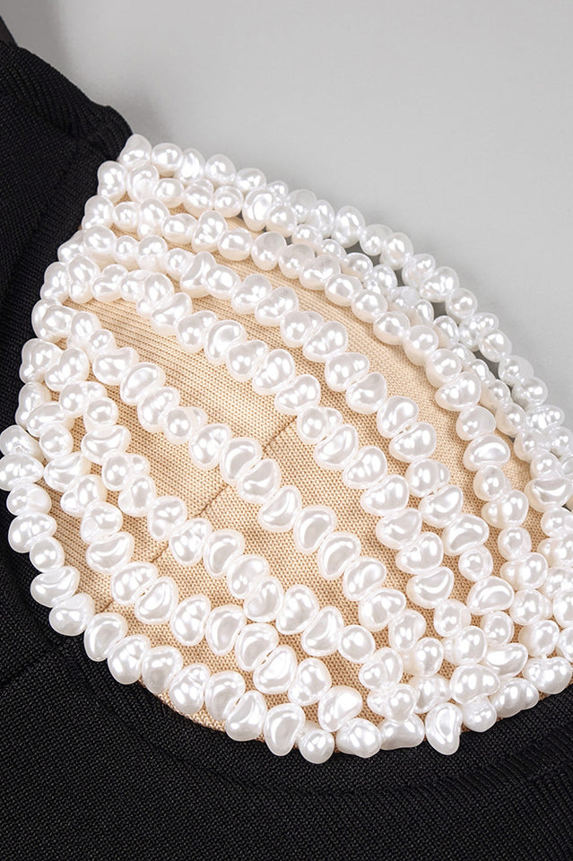 Baroque Pearl Chest Cup Dress | Dress In Beauty Baroque Pearl Chest Cup Dress | Dress In Beauty