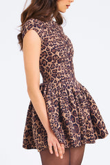 Jacqueline Backless Cheetah Print Mini Dress | Dress In Beauty Jacqueline Backless Cheetah Print Mini Dress | Dress In Beauty